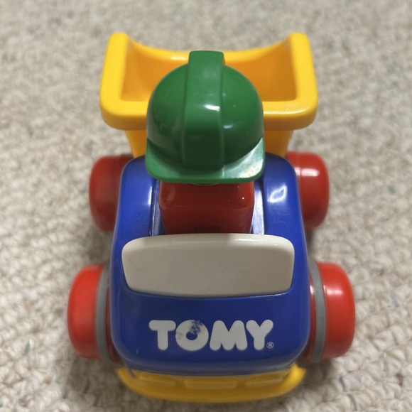 Vintage‎ 1991 Tomy Push N Go Tomy Tipper Dump Truck - Picture 1 of 5